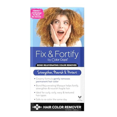 Color Oops Fix & Fortify Bond Rejuvenating Color Remover – 1 Application - ANNS BEAUTY SUPPLY